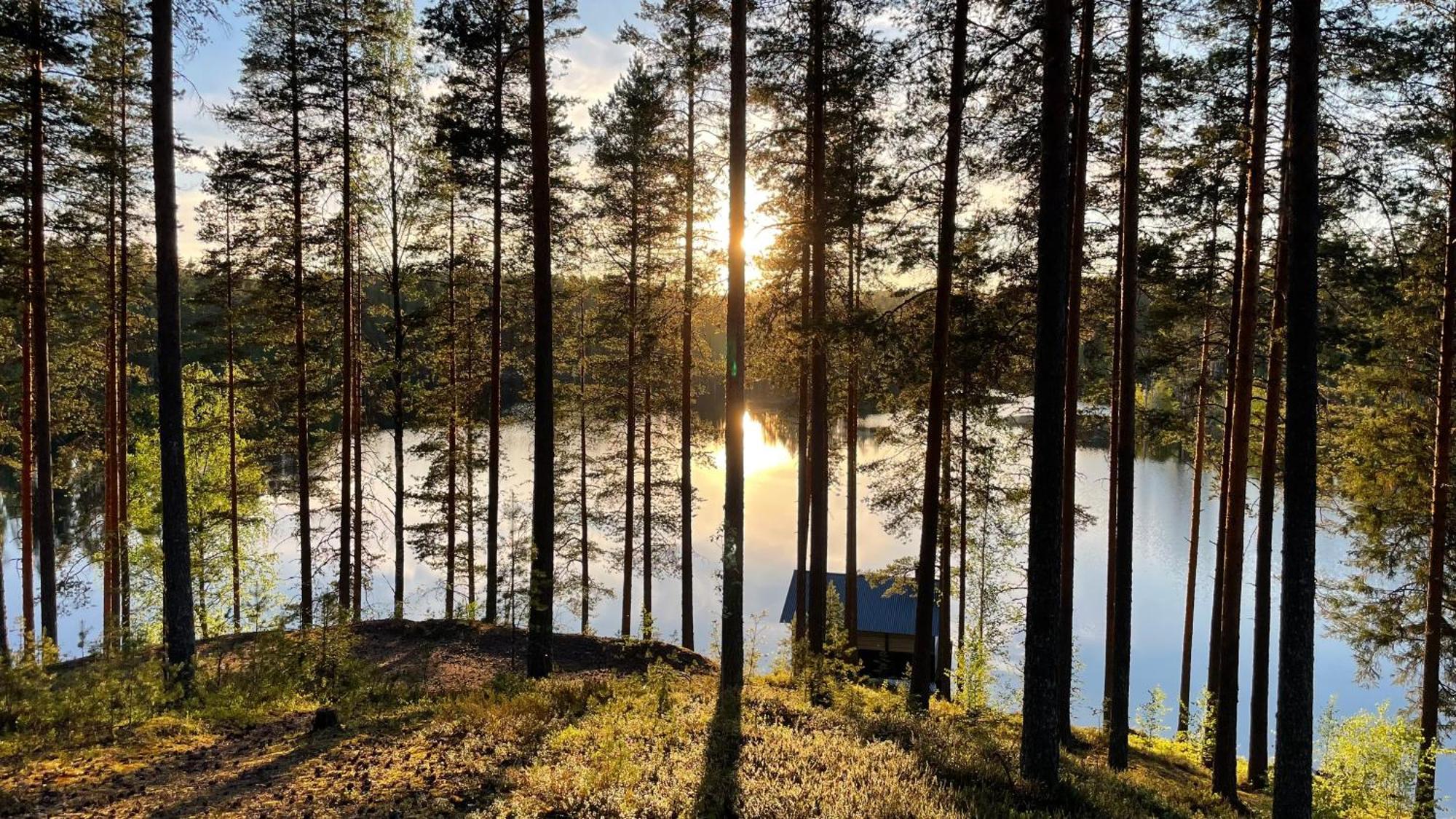Ahvenlampi Camping Saarijärvi Extérieur photo